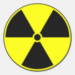 Radioactive Symbol Sticker