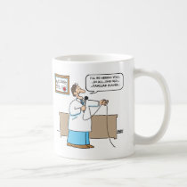Radiologist Cartoon Funny Mug