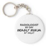 Radiologist Deadly Ninja by Night Keychains