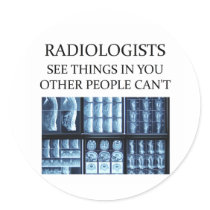 RADIOLOGisT  radiology Round Stickers