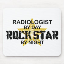 Radiologist Rock Star by Night mousepads by poorrichards Radiologist Rock Star by Night mousepads