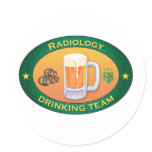 Radiology Drinking Team Sticker