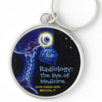 "Radiology: Eye of Medicine" keychain