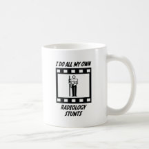 Radiology Stunts Coffee Mugs