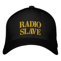 RADIOSLAVE embroidered hats by kotzradio RADIOSLAVE embroidered hats