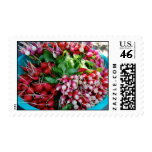 Radish basket stamps
