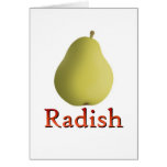 Radish Greeting Cards