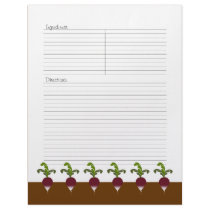 Radish Recipe Letterhead