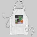 Radishes Aubergine and Oranges aprons