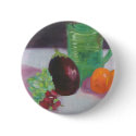 Radishes Aubergine and Oranges buttons by susanpaynetrutna Radishes Aubergine and Oranges buttons