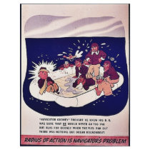 Radius Of Action Is Navigator's Problem Flyer Design