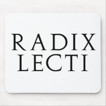 Radix Lecti mousepads