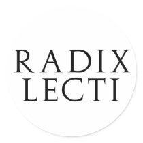 Radix Lecti stickers