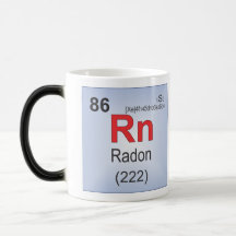 Radon Individual Element of the Periodic Table Mugs