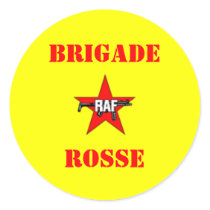 RAF, BRIGADE, ROSSE stickers by Strummer RAF, BRIGADE, ROSSE stickers