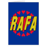RAFA with Hearts on Tshirts and More cards