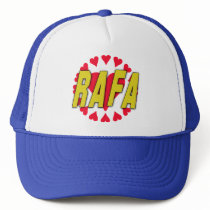 RAFA with Hearts on Tshirts and More Hats