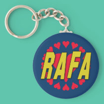 RAFA with Hearts on Tshirts and More keychains