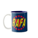 RAFA with Hearts on Tshirts and More mugs