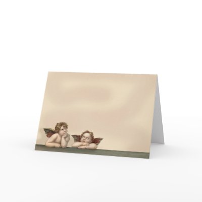 RAFAEL-ANGELS CARD by franticattic