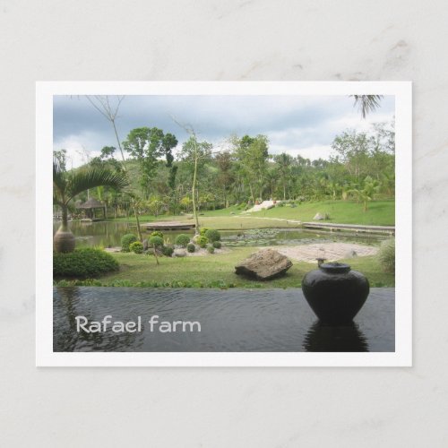 Rafael Farm postcard