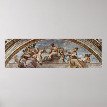Raffaello Sanzio da Urbino - Allegory of Virtue Poster