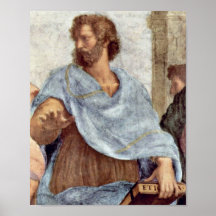 Raffaello Sanzio da Urbino - Aristotle Poster