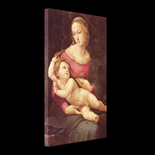 Raffaello Sanzio da Urbino - Bridgewater Madonna Stretched Canvas Prints