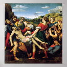 Raffaello Sanzio da Urbino - deposizione Poster