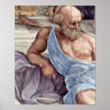Raffaello Sanzio da Urbino - Diogenes Poster