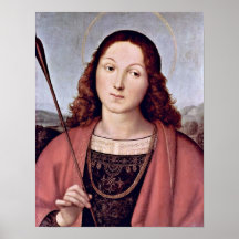Raffaello Sanzio da Urbino - St Sebastian Posters