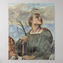 Raffaello Sanzio da Urbino - St Stephan Print