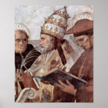 Raffaello Sanzio da Urbino - St Thomas Aquinas Poster