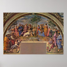Raffaello Sanzio da Urbino - The Parnassus Poster