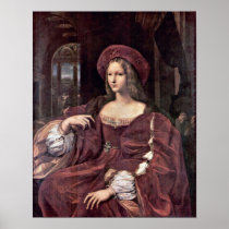Raffaello Sanzio - Portrait of Joanna of Aragon Posters
