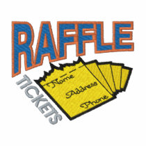 Raffle Tickets embroidered shirts