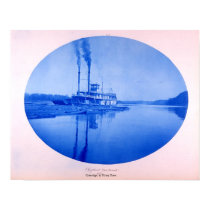 Raftboat "Ten Brook", 1885 posters