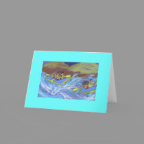 Rafting note cards