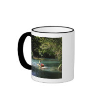 Rafting on the Martha Brae River, Falmouth, Mugs