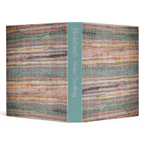 Rag Rug Recipe Book Binder