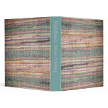 Rag Rug Recipe Book Binder