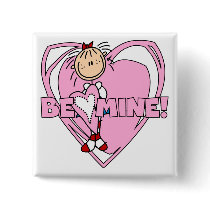 Ragdoll Be Mine Valentine buttons by valentinesday Ragdoll Be Mine Valentine buttons