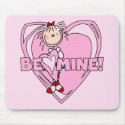 Ragdoll Be Mine Valentine mousepads