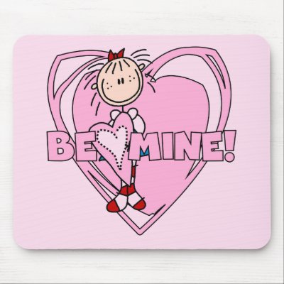 Ragdoll Be Mine Valentine Mouse Mats by valentinesday