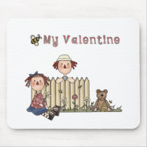 Ragdoll Bee My Valentine mousepads by valentinesday Ragdoll Bee My Valentine mousepads