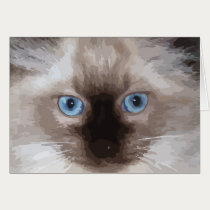 Ragdoll Card by naturespaintbox Ragdoll Card