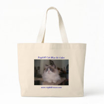 Ragdoll Cat Blue Bi-Color - Customized bags