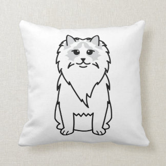 ragdoll cat pillow