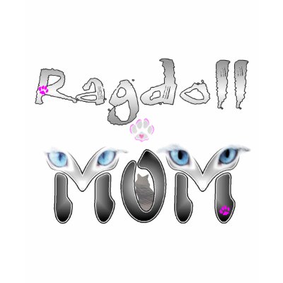 Ragdoll Cat Mom Gifts t shirts