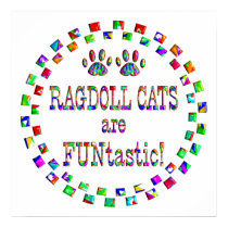 Ragdoll Cats are FUNtastic posters by MyFavoriteCat Ragdoll Cats are FUNtastic posters